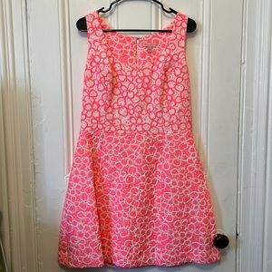Hot Pink floral Lilly Pulitzer size 12 dress